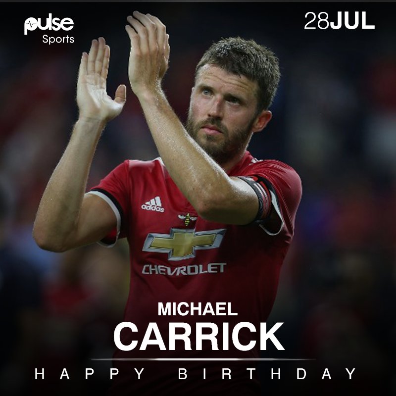 Happy 36th Birthday Captain Michael Carrick 