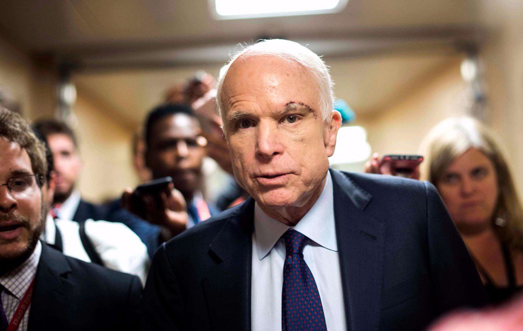 CDolphACT's tweet photo. Maverick! Thank you @SenJohnMcCain - you just saved 30M lives. Senate rejects partial repeal https://t.co/oZWt8XnxYU https://t.co/I7gWzo4ls6
