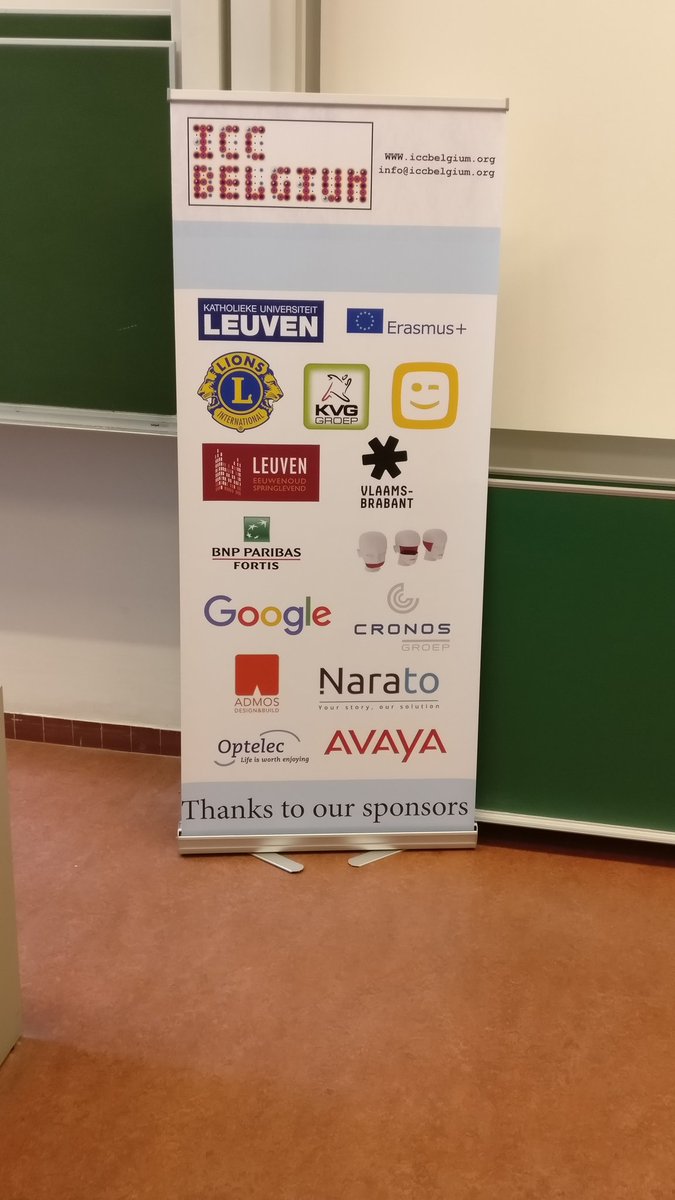 We're present at the ICC camp this week in Leuven. #sonarato