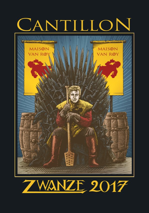 Flattered to be part of the Zwanze circus once again. save the date: Saturday 23rd of September ! details TBA