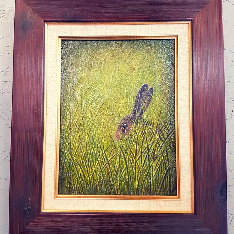 VintiqueLimited's tweet photo. Gorgeous painting in G2.

'The Leveret' Original Oil Painting by S.R Fardale for £95. https://t.co/y8IFzXGF8g
