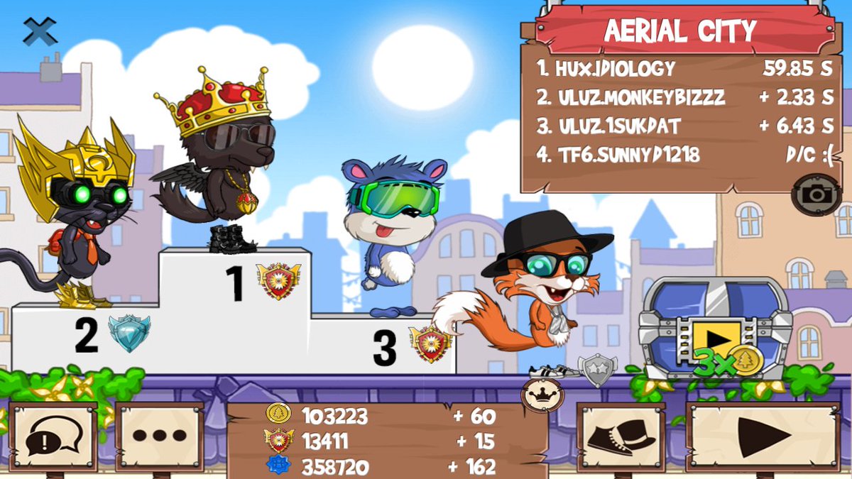 Idiology's tweet photo. I just beat a #DirtybitDev! #funrun2 #Monkeybizzz #1sukdat #SunnyD1218 https://t.co/SYxhU0wHVn