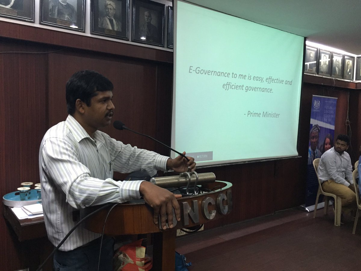 mainakde's tweet image. #Bengal Joint Secy #PriyatuMandal speaks on E-Governance &amp;amp; Young #India at #CheveningAlumniIndia Lecture #India #Chevening opens August