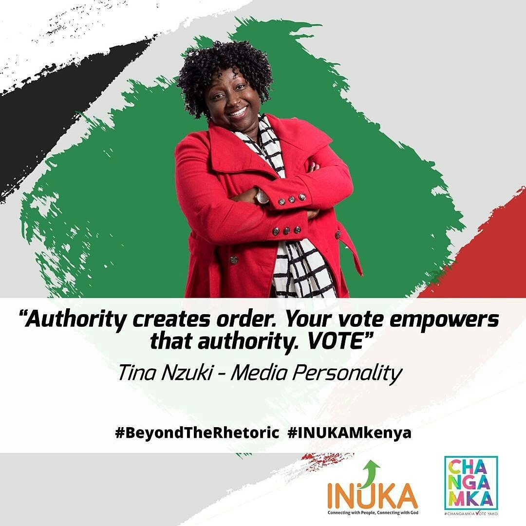 InukaLeadership's tweet photo. Authority creates order and it is your constitutional and God given right to empower authority ~ @tinanzuki #BeyondTheRhetoric #INUKAMkenya https://t.co/b6ErGtuPEz