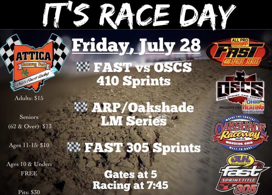 Attica Raceway Park tweet media