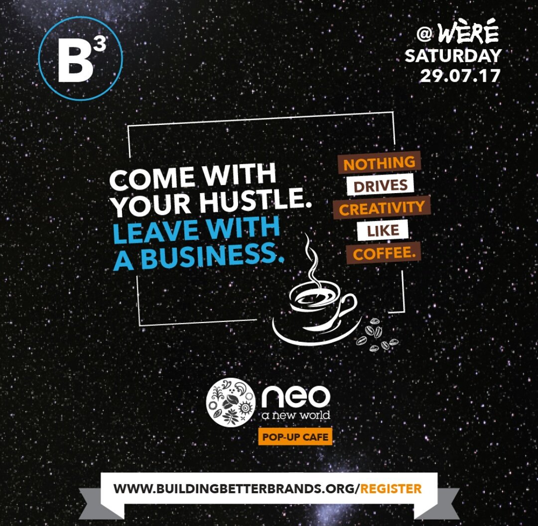 ItohanBarlow's tweet photo. Coffee and great ideas are some of @Cafeneo's favourite things. This is why they will be present at the #BuildingBetterBrands workshop. https://t.co/ag1KeebADG
