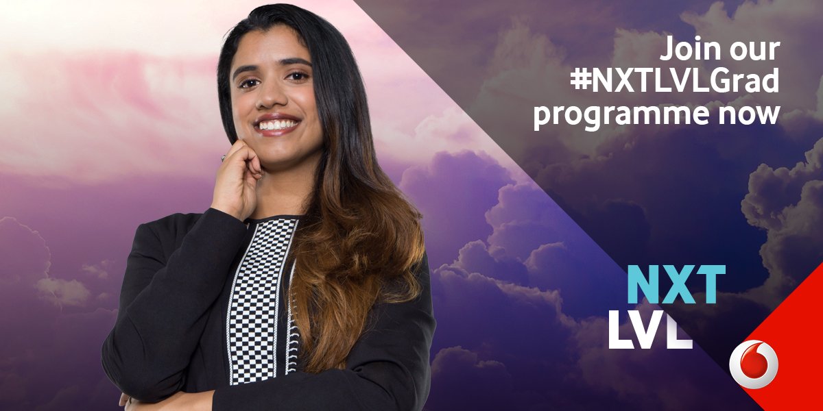 Vodacom's tweet photo. Apply for Discover Grad & you could be a #NXTLVLGrad at SA’s Coolest Telecoms Provider: https://t.co/mMjWwvYXu3 https://t.co/RK3yrXyROQ