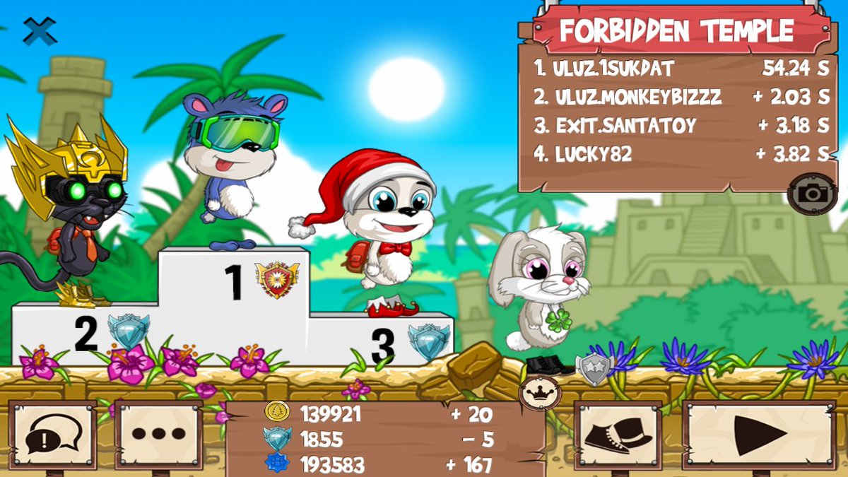 Kazue_Nakano's tweet photo. I just played a #DirtybitDev! ggs monkey and Sukdat! #funrun2 #1sukdat #Monkeybizzz #Lucky82 https://t.co/njb6Bo5bAD