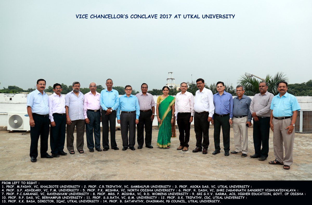 DHE_Odisha's tweet photo. Vice Chancellor's Conclave 2017 of Universities of Odisha, held at Utkal University, Bhubaneswar #VCConclave https://t.co/BCpPIjHPPT