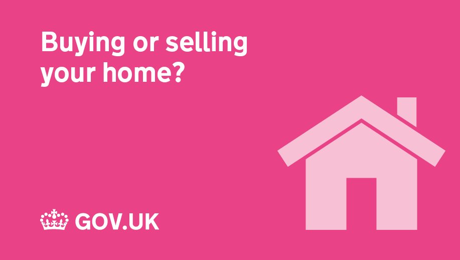 GOVUK's tweet photo. Buying or selling your home? Here are the steps you need to follow: https://t.co/qrsu75YtMx https://t.co/L2cIZSzqWW