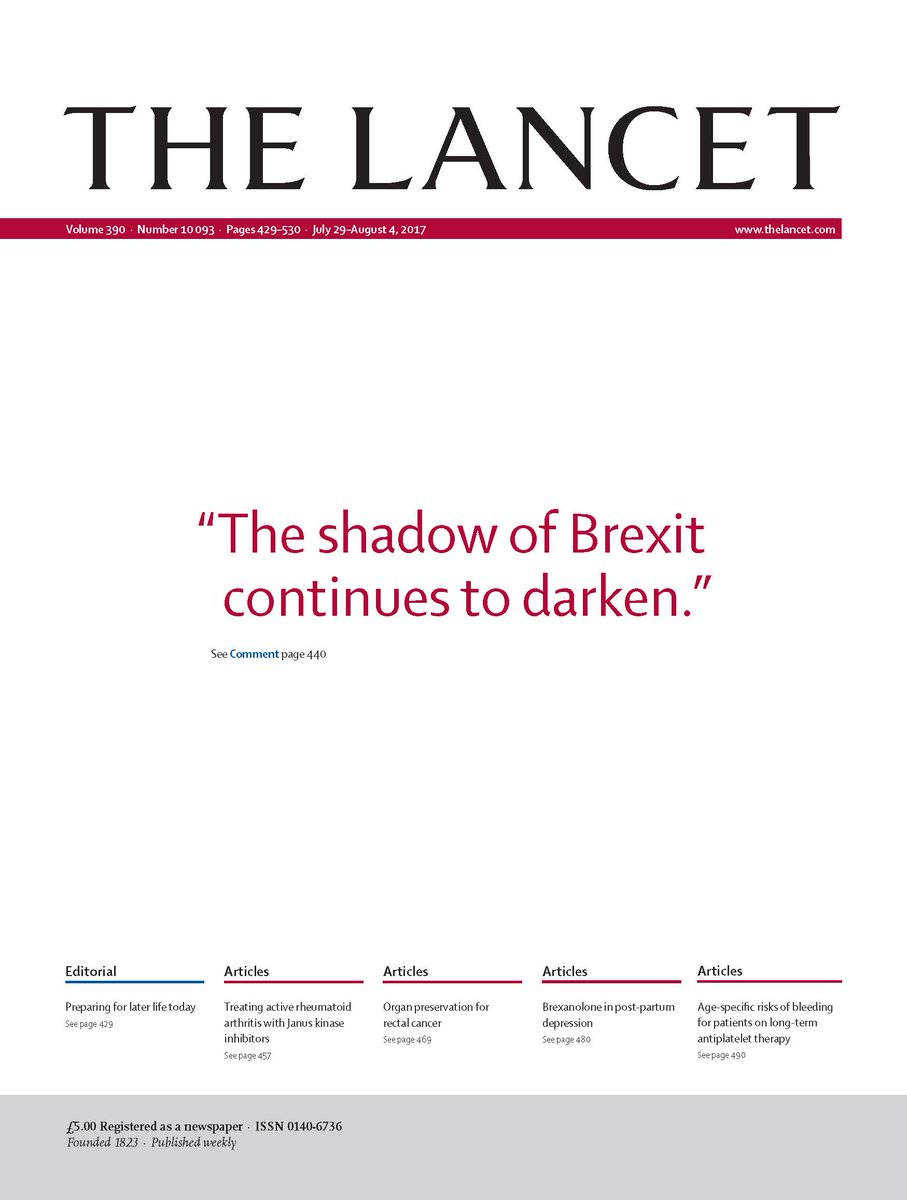 Britain's loss, Europe's gain: European Medicines Agency (EMA) prepares to move from London to continental Europe thelancet.com/journals/lance…