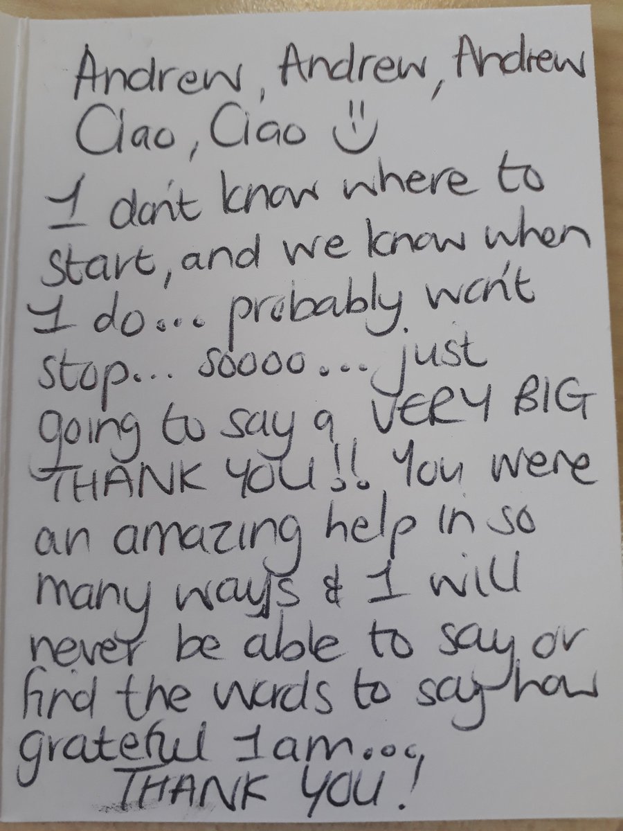 ACLFforLGBT's tweet photo. Feeling incredibly humbled by such kind words from a client. Reminds you why you do this #FamilyLaw #ThankYou #Itgetsbetter #FridayFeeling https://t.co/0PB6gptgOn