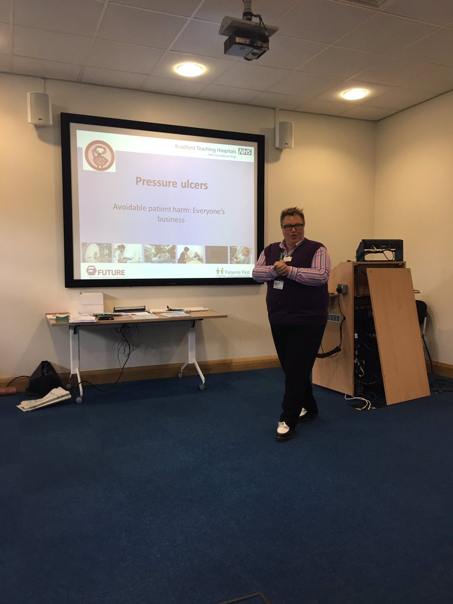 <a href="/karendawber/">Prof Karen Dawber 🌈</a> <a href="/BTHFT/">Bradford Teaching Hospitals NHS FT</a> launching a call to action to reduce avoidable pressure ulcers #stopthepressure