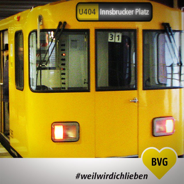 BVG_Kampagne's tweet photo. Der #SysAdminDay interessiert wahrscheinlich eh niemanden. Also lieber ein Foto von einer U-Bahn. https://t.co/x5cGZiEcwg