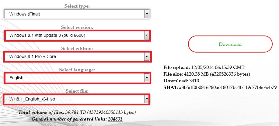 download об отображениях с