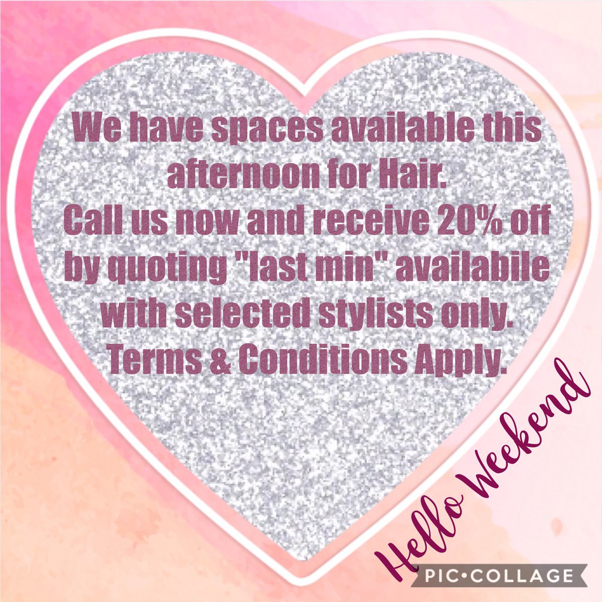 iStyleNewbury's tweet photo. 20% OFF TODAY ONLY 💇🏼💇🏻💖 https://t.co/0PuVCfxIvp