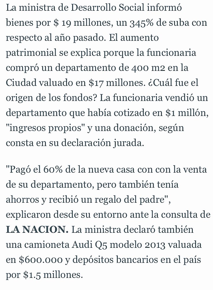 mistermaidana's tweet photo. La ministra @CaroStanley dice que aumentó 345% su patrimonio en un año por una donación de su papi. Y yo soy Superman, Stanley... corrupta! https://t.co/Hgcgsiwf4r