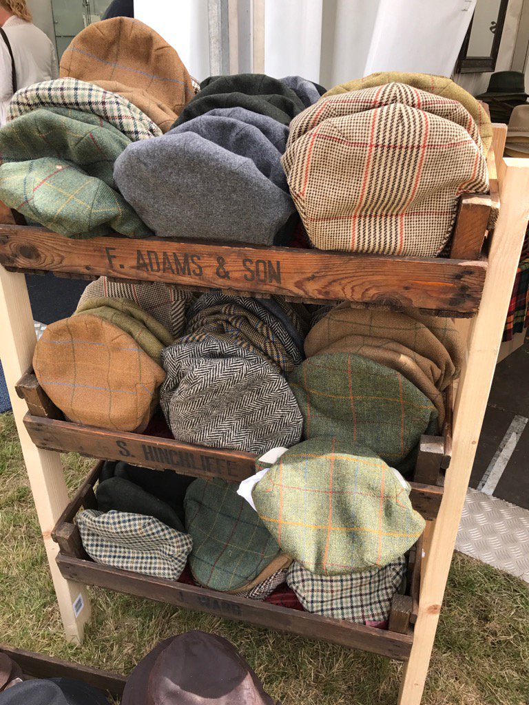 LairdLondon's tweet photo. pop over to see @LairdLondon and a great range of #country hats and caps @TheGameFair we're by #gunmakersrow https://t.co/ubdjPnNAj5