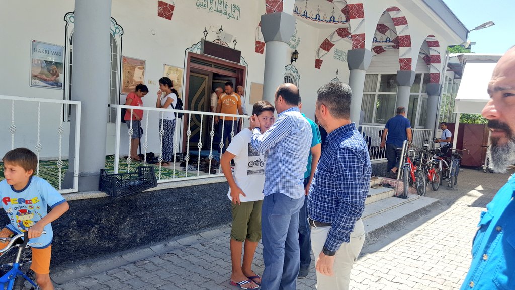 Alemdarozturk's tweet photo. Cuma namazımızı Buğday Camiinde eda ettik. Rabbim kabul eylesin. https://t.co/wcyhxl0rzR