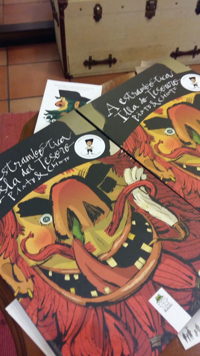 David Pintor estará en la Brincadeira de Ilustradores !!! Premio Frei Martín Sarmiento por " A estrambótica Illa do Tesouro ".