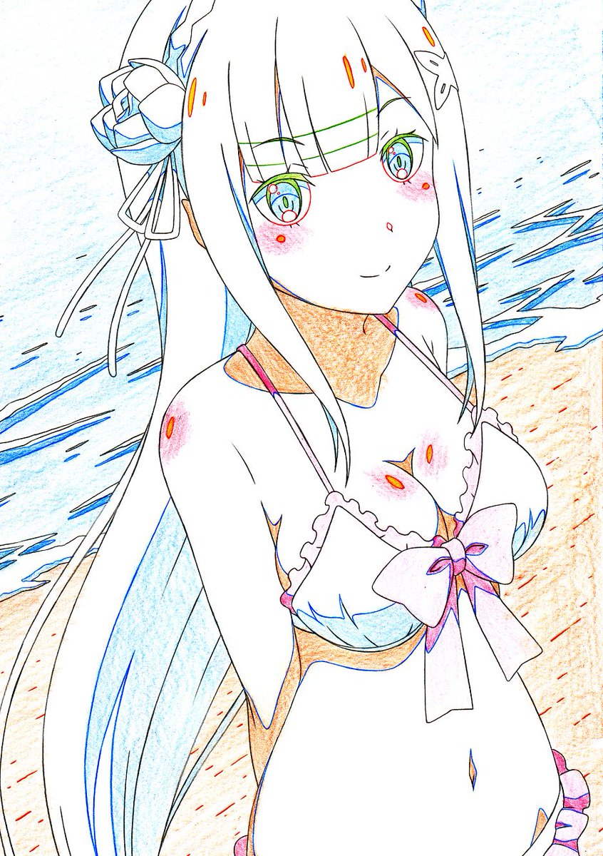 でぃさいしぶ 夏コミ３日目 日 東い 04aにて新刊 リゼロ本と原画集出します 前回と同じく欲しい方がいればですが清書とラフの生原稿をセットで１３ほどありますのでお渡しできればと思います リゼロ Rezero オカルティックナイン T Co