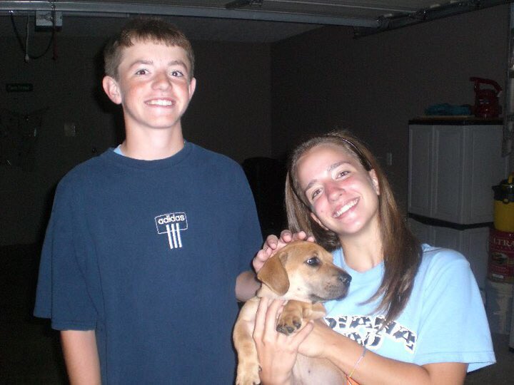 Clay_wettytrey's tweet photo. Happy 22nd  bday.. you're old now lol @Karly_Marie10 #Wayyback https://t.co/uMdvCgO2d7