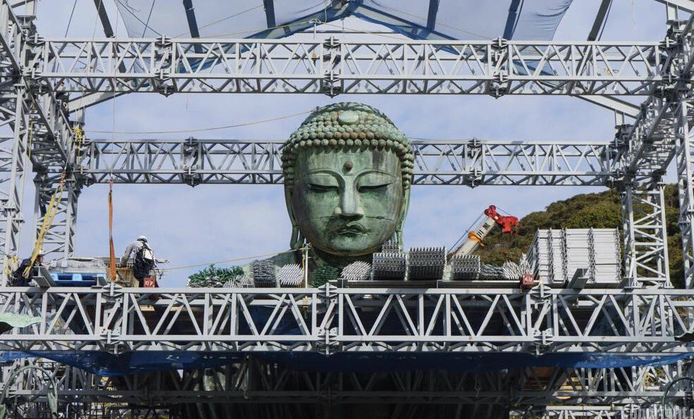 BUDDAシリーズ！完成していたの？ロボットアニメ宛らな大仏様！