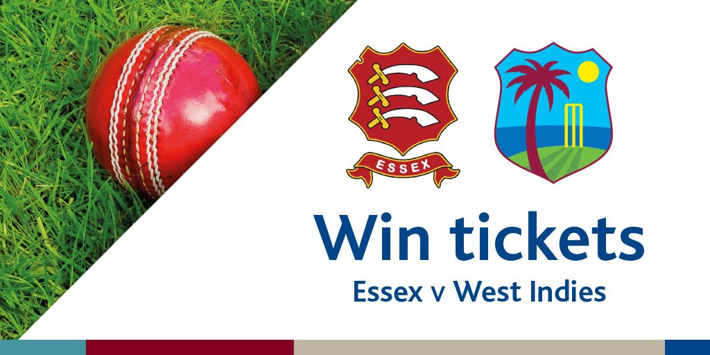 xpsgroup's tweet photo. Win 2 free tickets @EssexCricket v West Indies on Tues/Weds or Thurs. Retweet us to enter. PS Administration supporters of @EssexCricketBtB https://t.co/wMHQtEfP9i