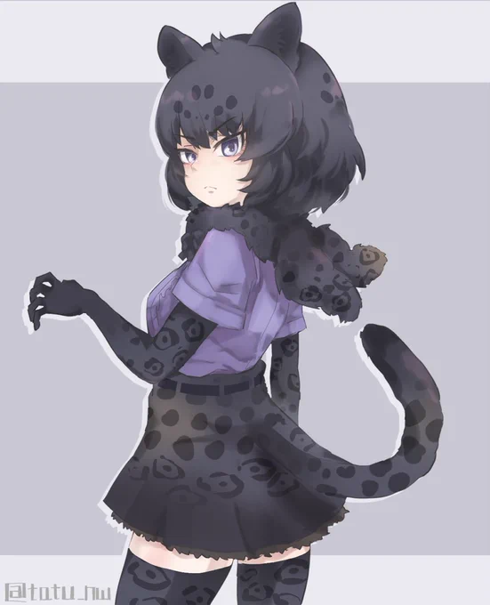 ブラックジャガー 
#けものフレンズ 