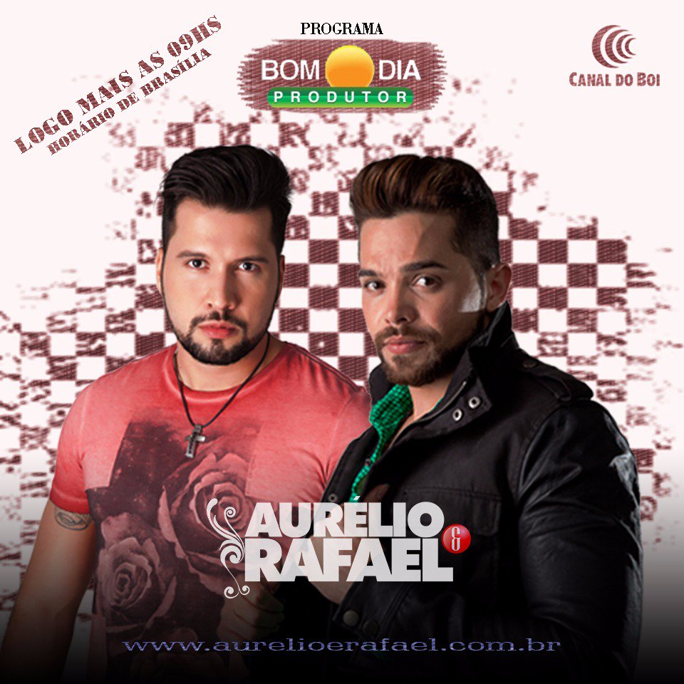 aurelioerafael's tweet photo. Acordaaaaa pessoal, ta quase na hora de escutar uns modão com a gente...
#bomdiaprodutor 
#aurelioerafael https://t.co/7hlnhE9AGC