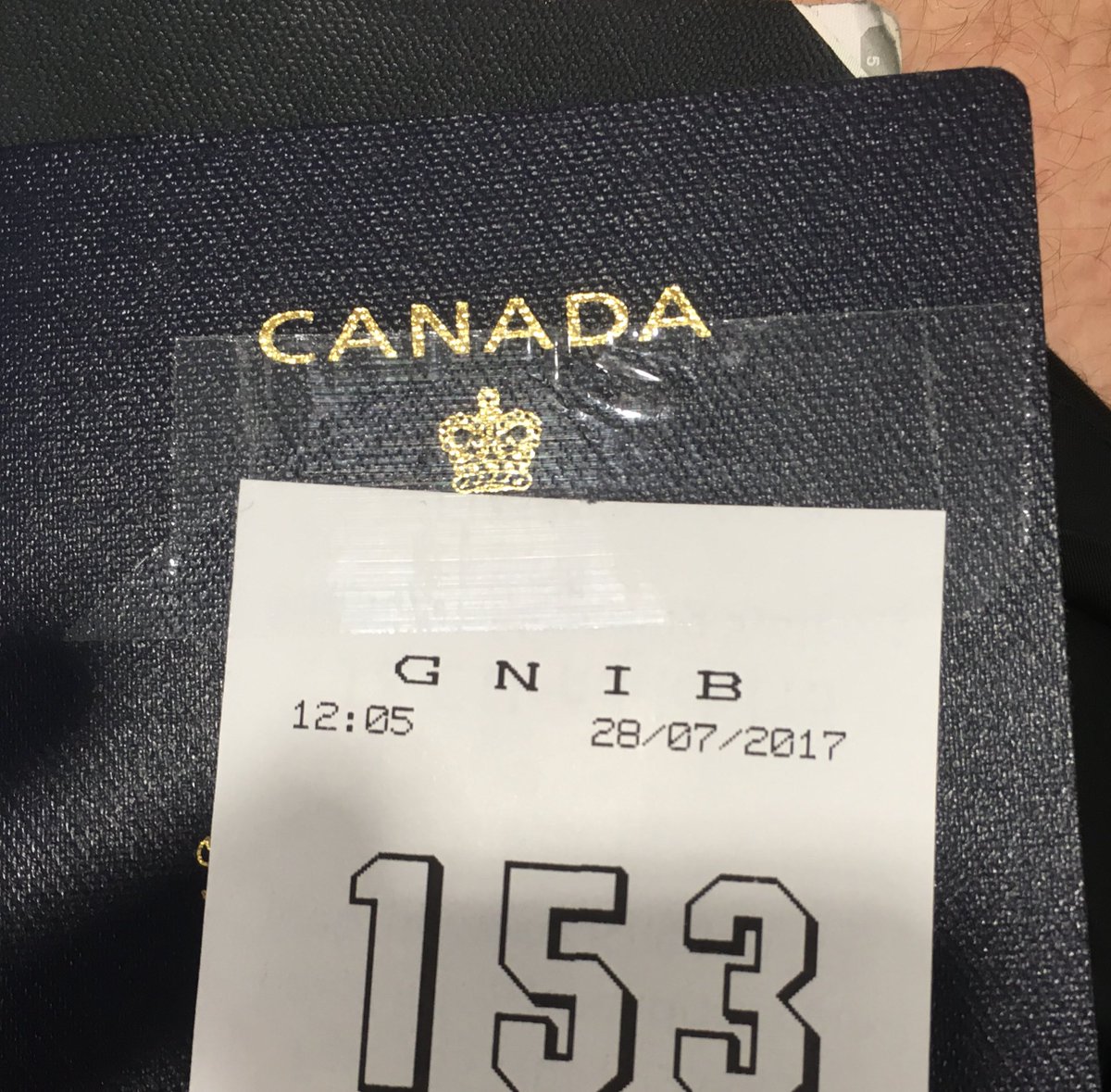 krisanthenum's tweet photo. Last time doing my #GNIB thing. Feeling the nostalgia! #HowToKeepACanadian #HowToKeepAnAlien https://t.co/SKfUsu6KE5