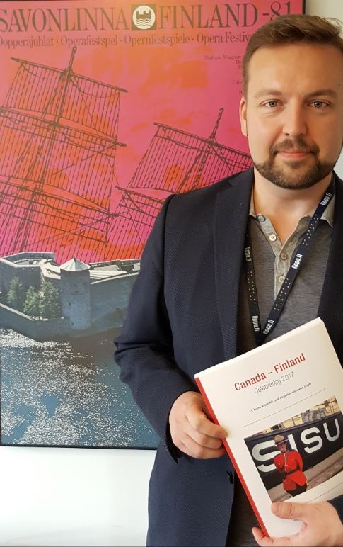 CanEmbFinland's tweet photo. There's nothing like @operafestivalfi on the same latitude!  Best of luck to our  friend Jan Strandholm #Canada150 @SuomiFinland100 🎼 https://t.co/3BEX1HOV99