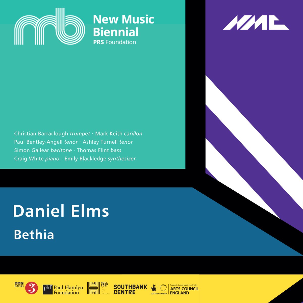 nmcrecordings's tweet photo. The next release in our New Music Biennial bundle is @danielelms 'Bethia'. Avail. to d/load here: https://t.co/7xyJUBcoHm #NewMusicFriday https://t.co/4CXgacRS7C