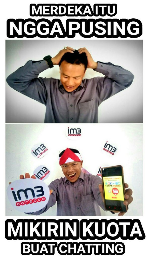 andis_yah's tweet photo. Merdeka it pas bs chat dimedsos tnp kuota&amp;pake iRing keren Adu Domba dr Gigi @arena_musik @xfunity #iringmerahputih https://t.co/Vkl2OOI6te