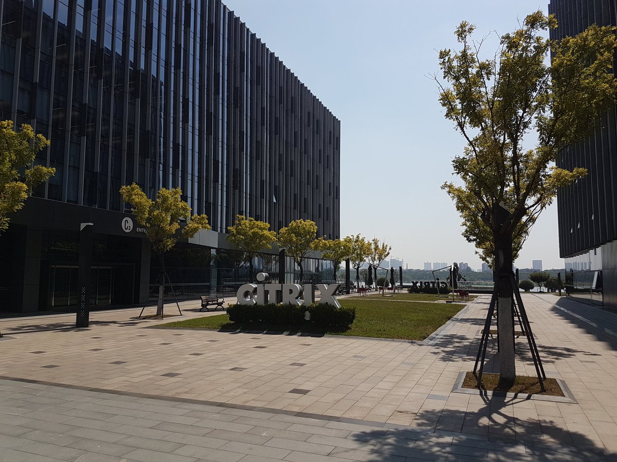 chris_sheph's tweet photo. What a week with the awesome engineering automation &amp; labs team in Nanjing! Shouldn't have taken them on at table tennis though #citrix https://t.co/hUdC8g39Q9