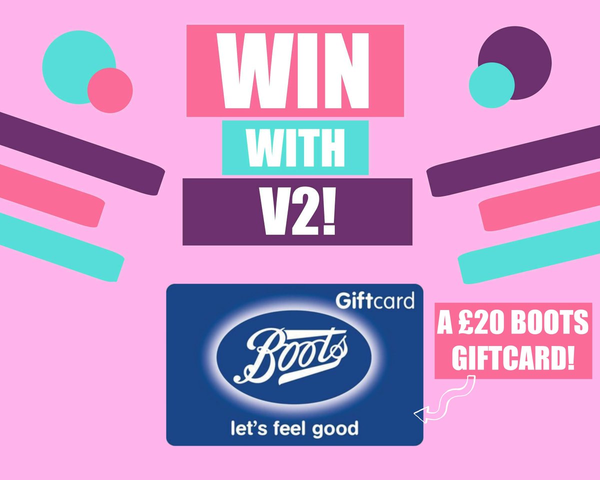 V2CigsUK's tweet photo. Need to pick up some #holiday essentials? Follow + RT to enter to #win our £20 Boots voucher #giveaway. Good luck! #FreebieFriday https://t.co/EbkglWTvzc