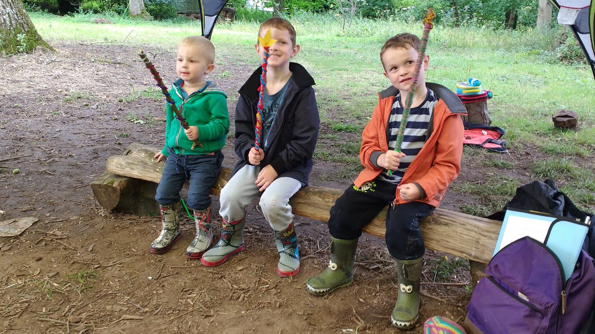 JRDiscoveryTree's tweet photo. @TortworthTrees was truly alive with magic for our Harry Potter day! #forestschool #HarryPotter #discoverytree https://t.co/6u9VRvAXBj