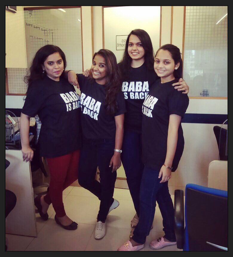maddy2592's tweet photo. Yayyy!!! #BabaIsBack #TeamBhoomi #StudioTalkPR #SuperExcited https://t.co/Vz2ue8ixrm