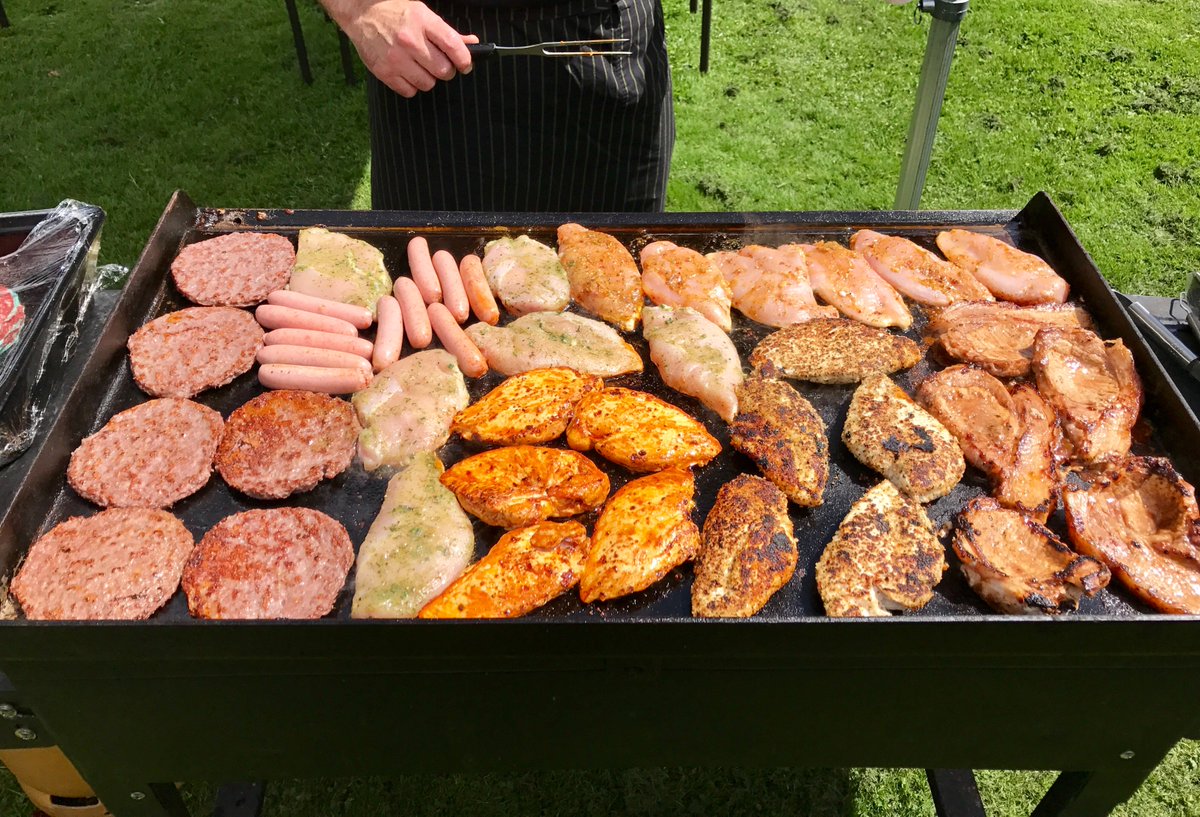 The sun has made an appearance for our BBQ at Brookfield Court. Praying the rain holds off!! ☀️🙏🏼