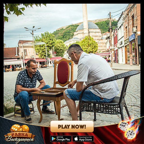 PashaBackgammon's tweet photo. Backgammon World Tour: Bosnian men playing #backgammon on an old chair at #mostar #bosnia
🎲Play ▶https://t.co/lapGE3DLEw
#gameart #WorldTour https://t.co/0KfEISbEcK