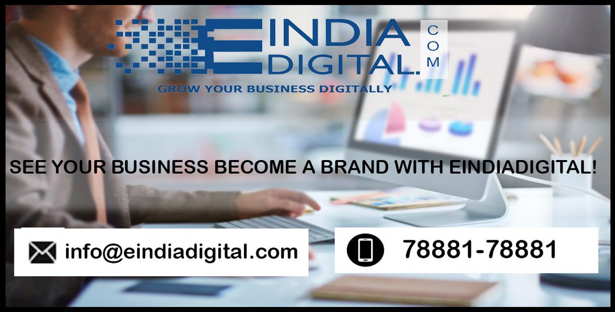 eindiadigital's tweet photo. See your #business become a brand with #Eindiadigital! Register your business online - https://t.co/SMu1VVLoFf https://t.co/VILd0R9RfB