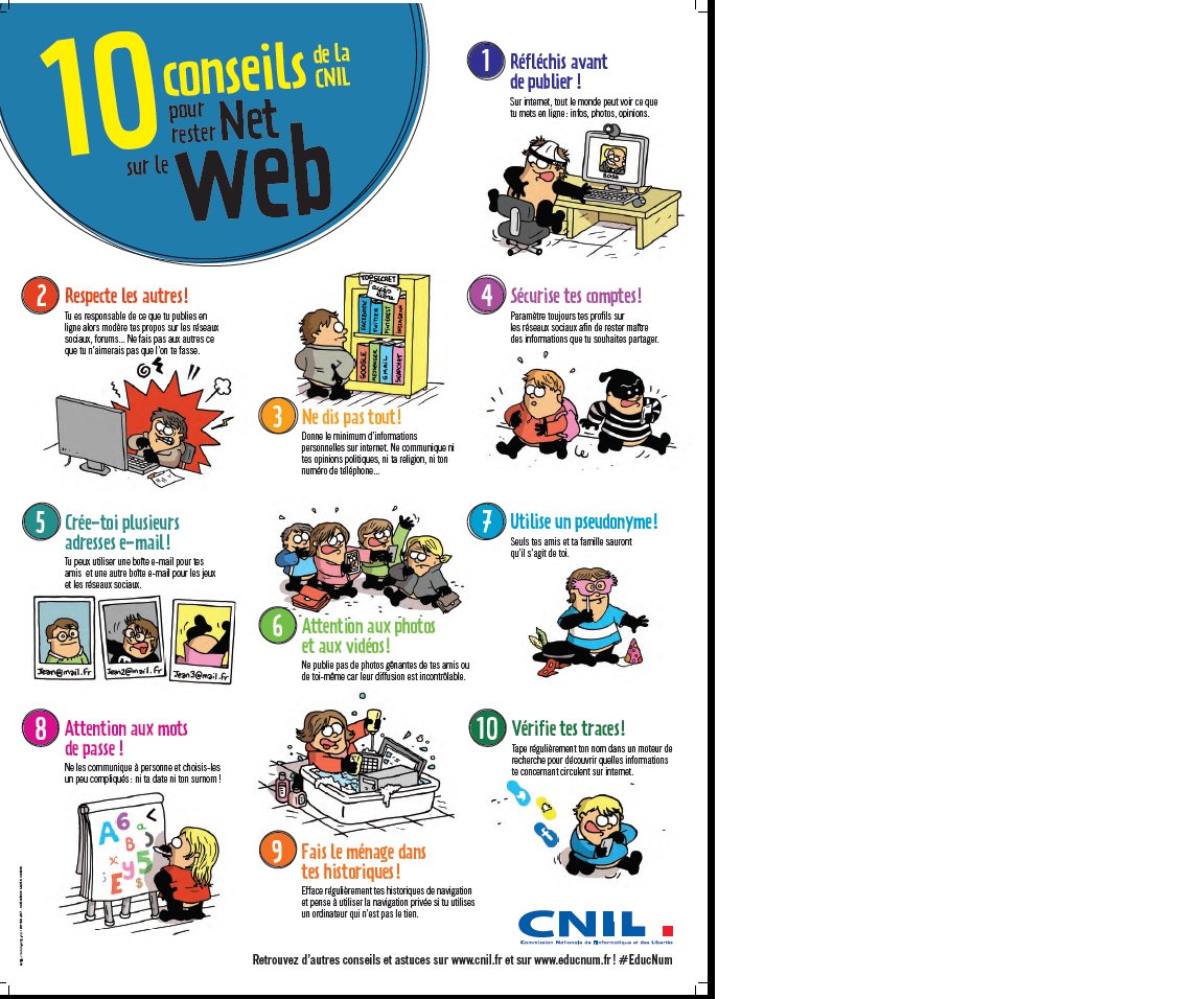 MLSUD93's tweet photo. @CNIL Comment rester net sur le web? C'est tout simple ! Suivez les conseils de la CNIL. https://t.co/jysnBfHNaY