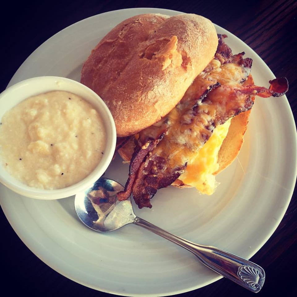 Good Morning World...our delicious breakfast is waiting for you! #flaglerbeach #breakfast #sandwich #oceanview Hot-n-fresh $5