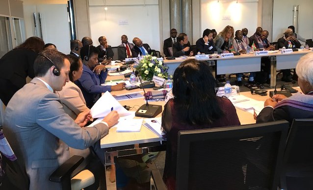 effectivestates's tweet photo. ISE Prgms Mngr Jessica Mackenzie meets leaders at @g7plus technical meeting in #Lisbon to discuss access to justice &amp; country systems https://t.co/ev9qxjZpMw
