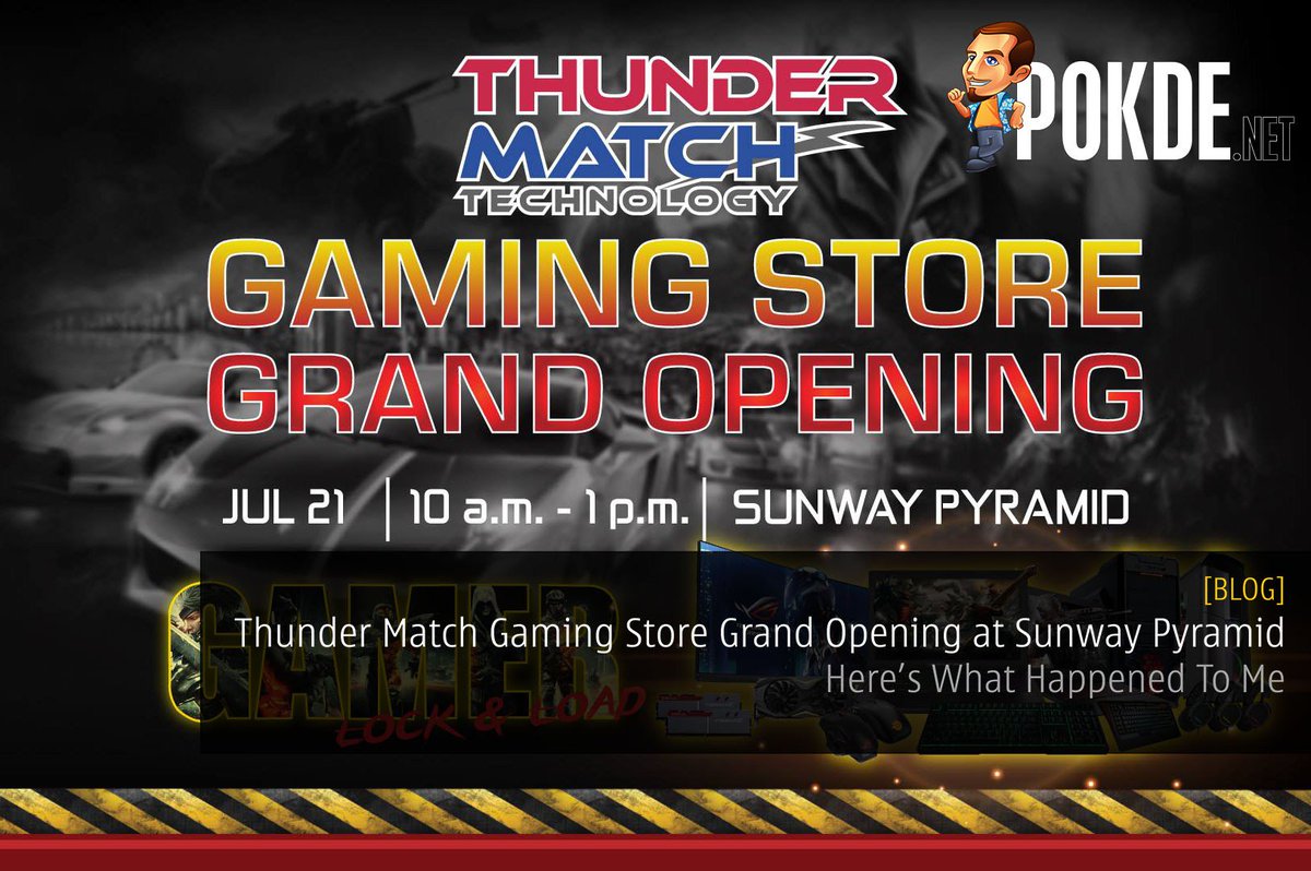 shahzisme's tweet image. What Happened To Me During The Thunder Match Gaming Store Grand ... - pokde.la/1gd #pokdedotnet #TechDisasters #Thundermatch