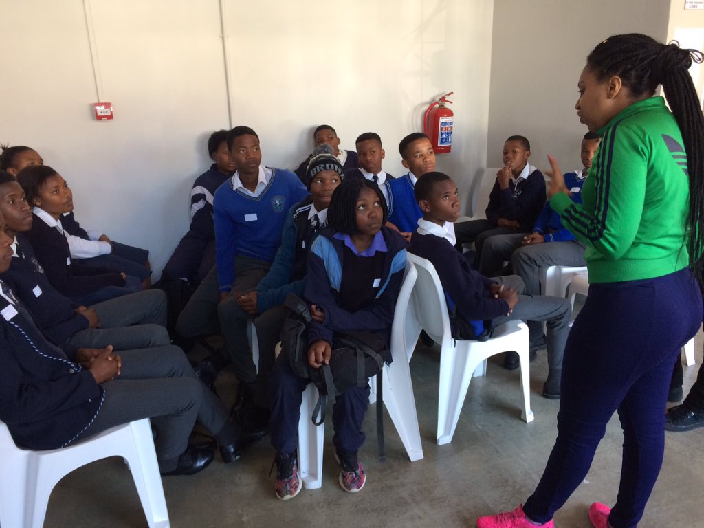 MOTsouthafrica's tweet photo. Our Young MOTivators ready for the live @hecticnine9 Show at 4pm. Tune in! #youthleadingchange #Entrepreneurweek https://t.co/TtQMWFgZWZ