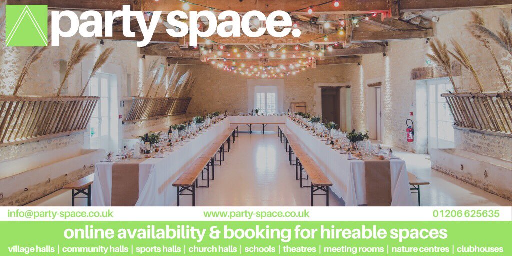 If you can, and want to support a new local business, please follow my new venture <a href="/partyspaceuk/">Party Space</a> #Colchester thank you!