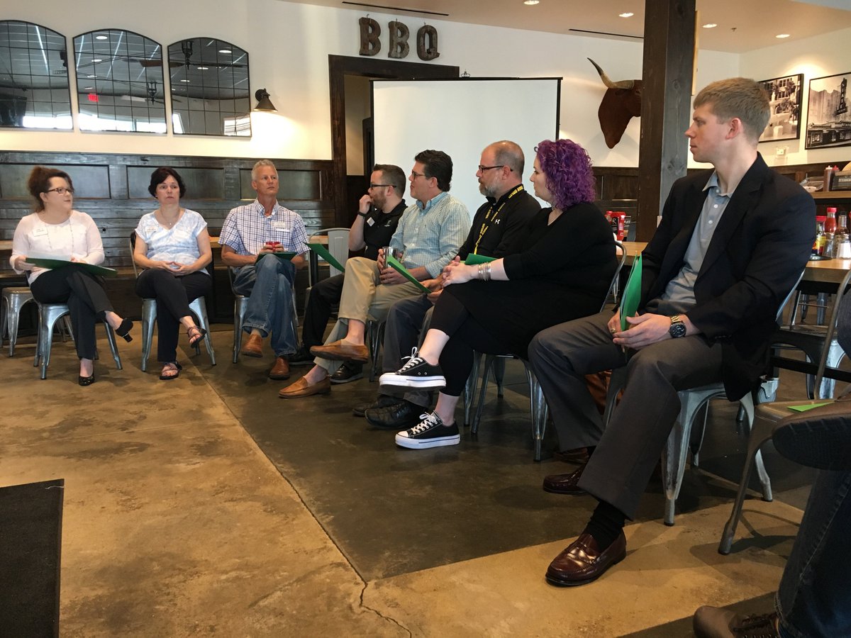 OEVforBusiness's tweet photo. Engaging with @TalChamber Leads 8 group is a great way to start the day. Thanks for letting us share #CapitalLOOP with you! #econdev https://t.co/CWR50vy65R