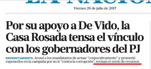 Resultado de imagen para de vido los gobernadores k