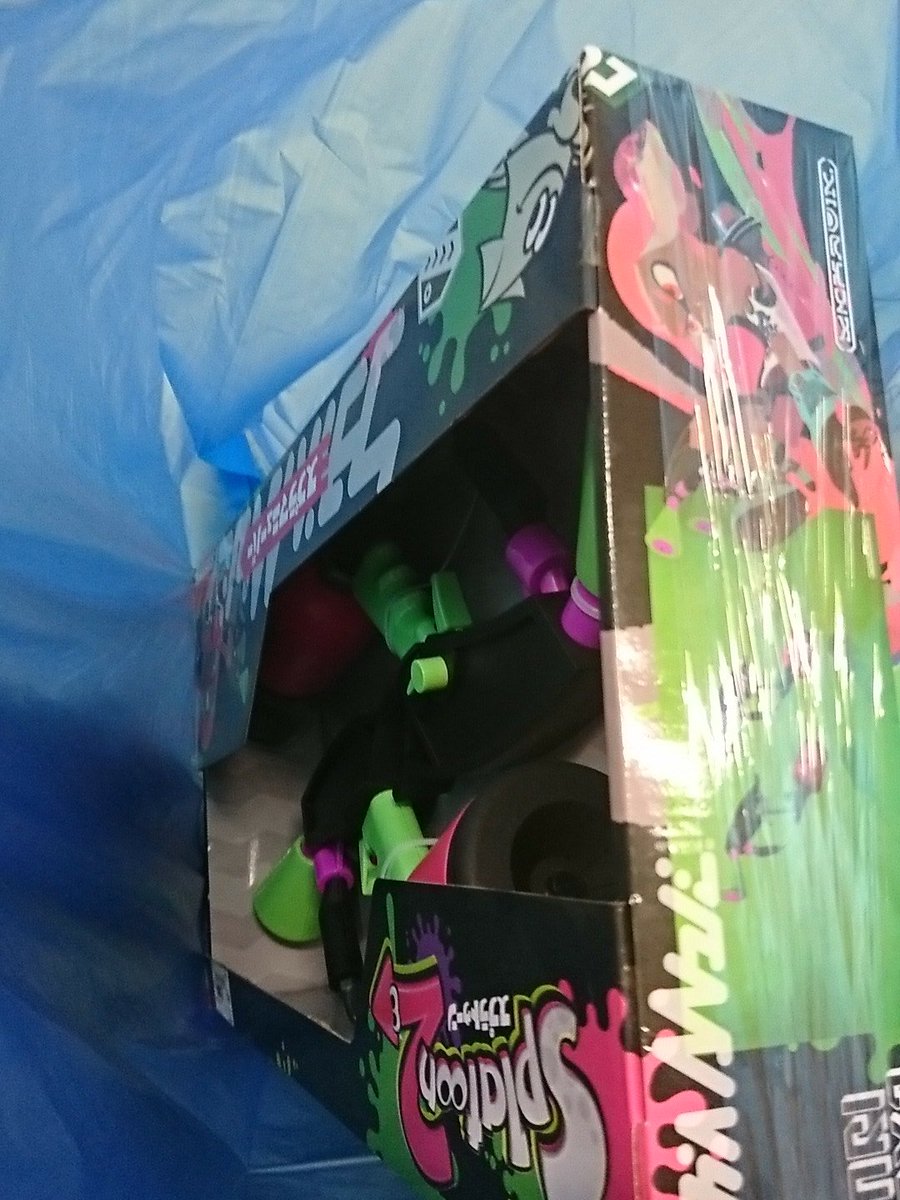 ゲーセンでゲットしたスプラマニューバ しかしそれには秘密が Togetter